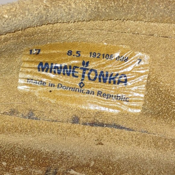 Minnetonka Thunderbird Moccasin Sz 8 - Picture 5 of 5